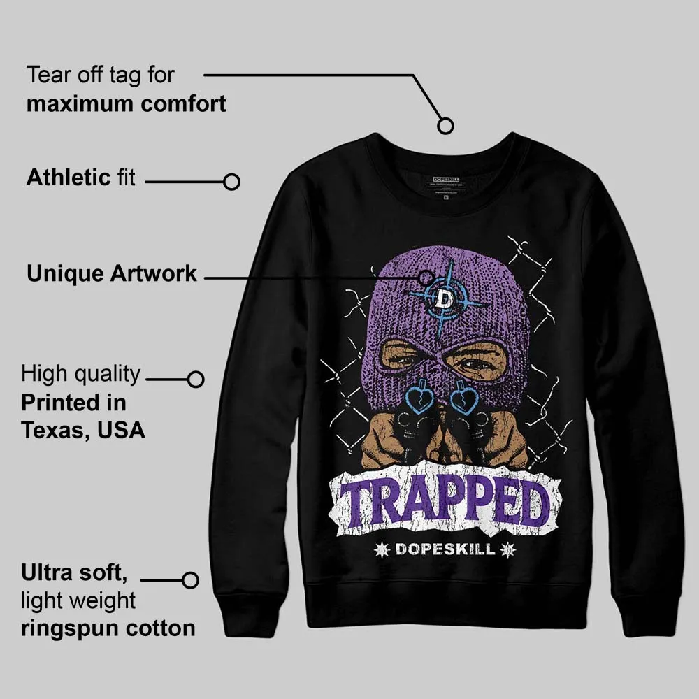 PURPLE Collection DopeSkill Sweatshirt New Trapped Graphic sold by DopeSkill product image thumbnail 4