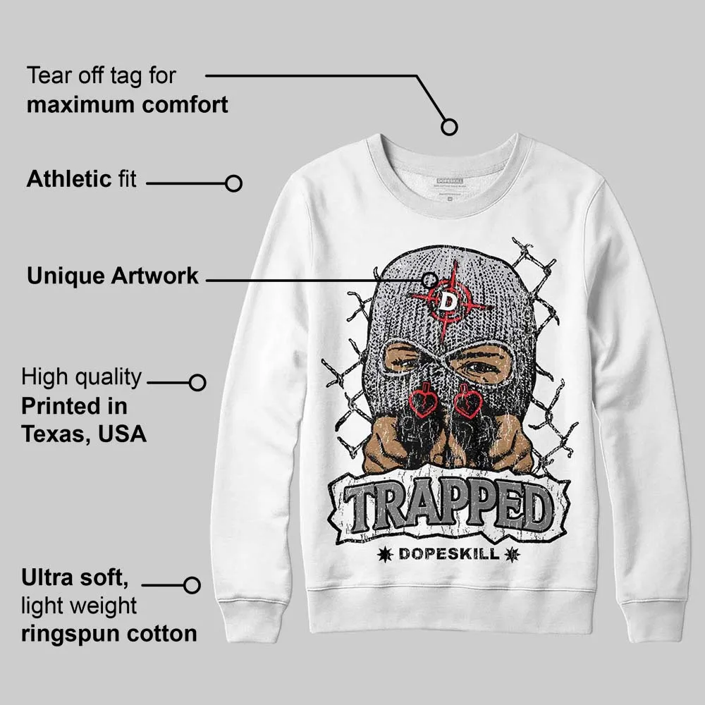 Grey Collection DopeSkill Sweatshirt New Trapped Graphic sold by DopeSkill product image thumbnail 3
