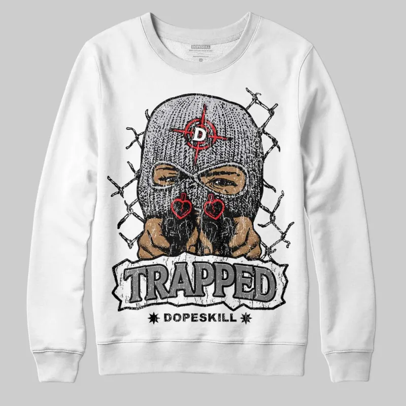 Grey Collection DopeSkill Sweatshirt New Trapped Graphic sold by DopeSkill