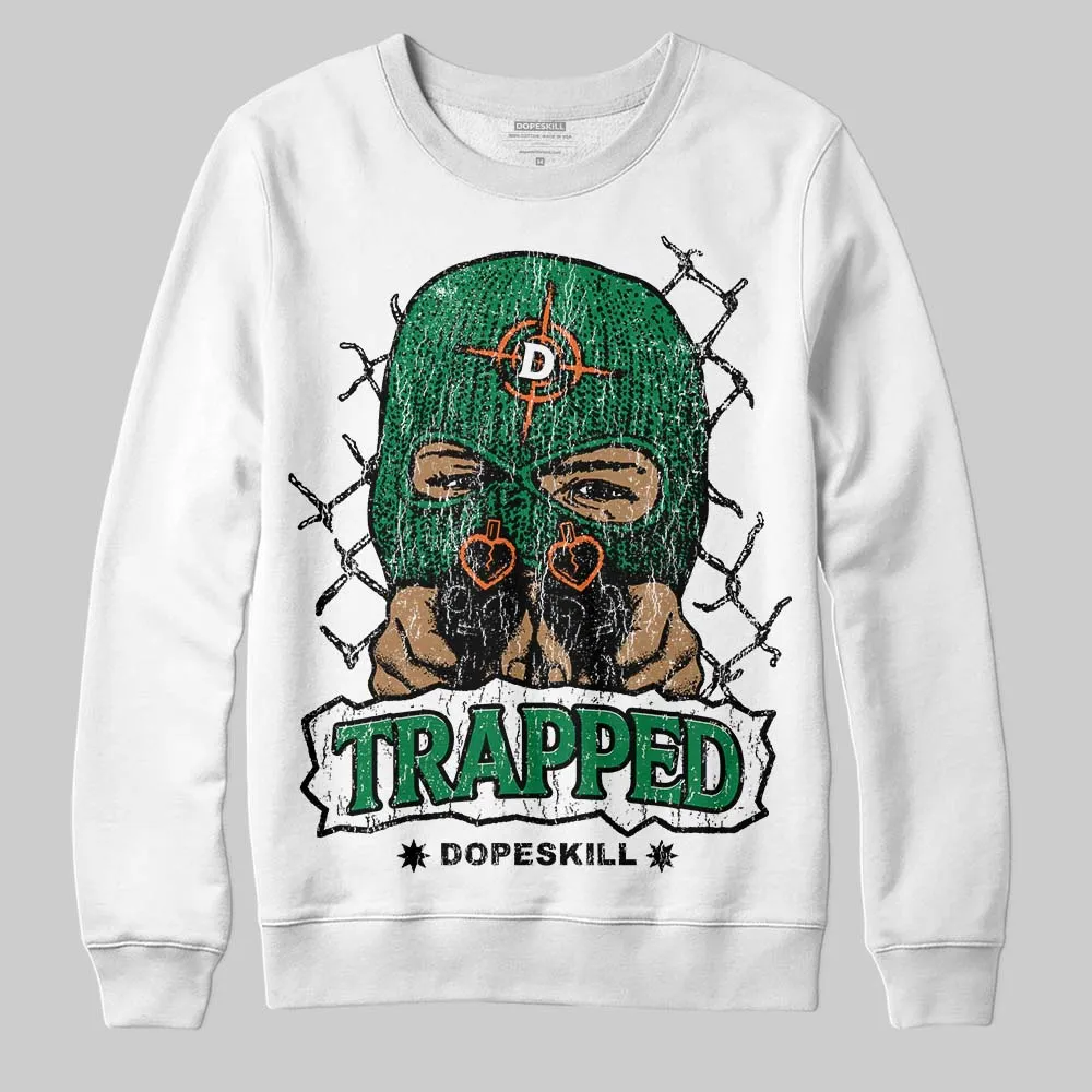 Green Collection DopeSkill Sweatshirt New Trapped Graphic sold by DopeSkill