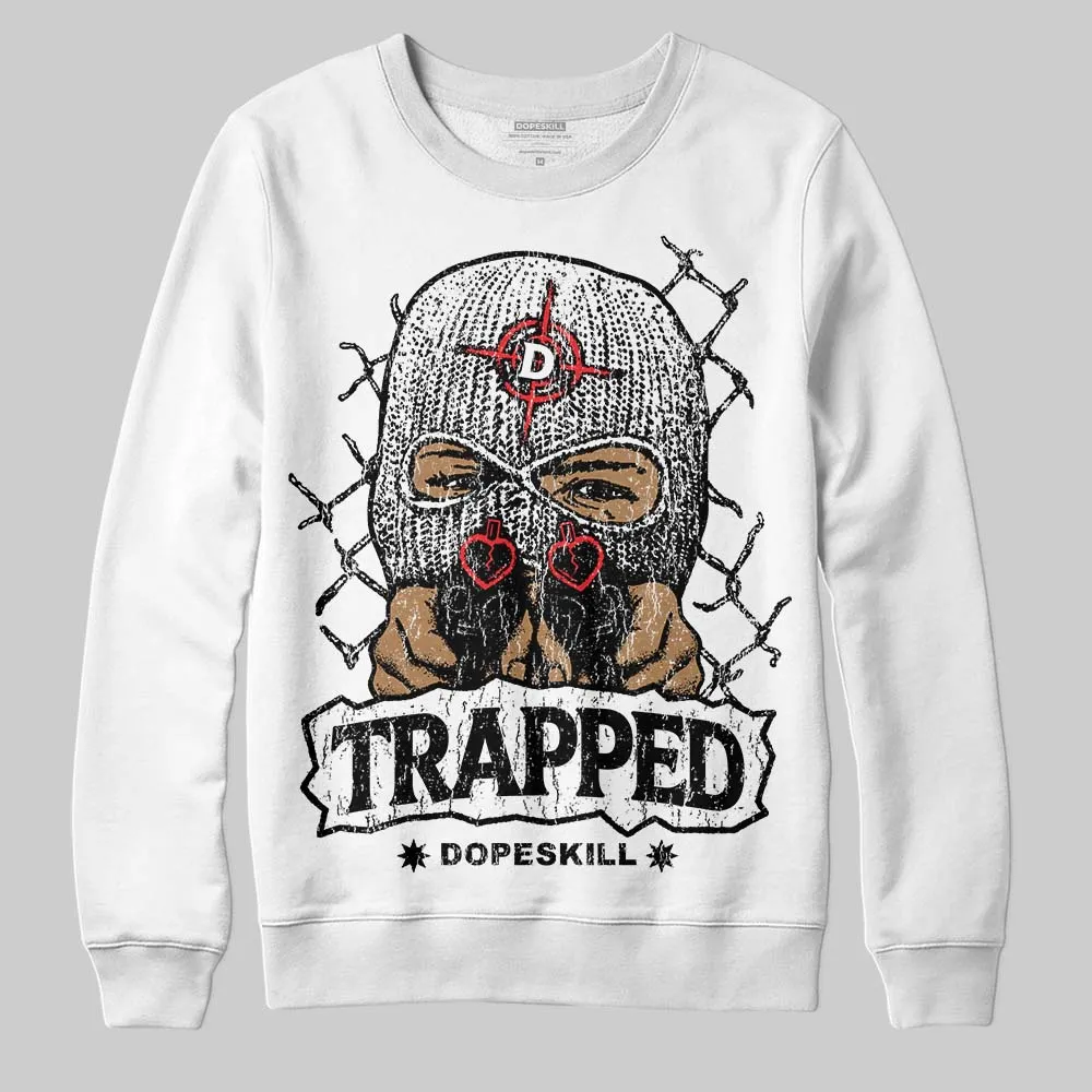 Black and White Collection DopeSkill Sweatshirt New Trapped Graphic sold by DopeSkill product image thumbnail 2