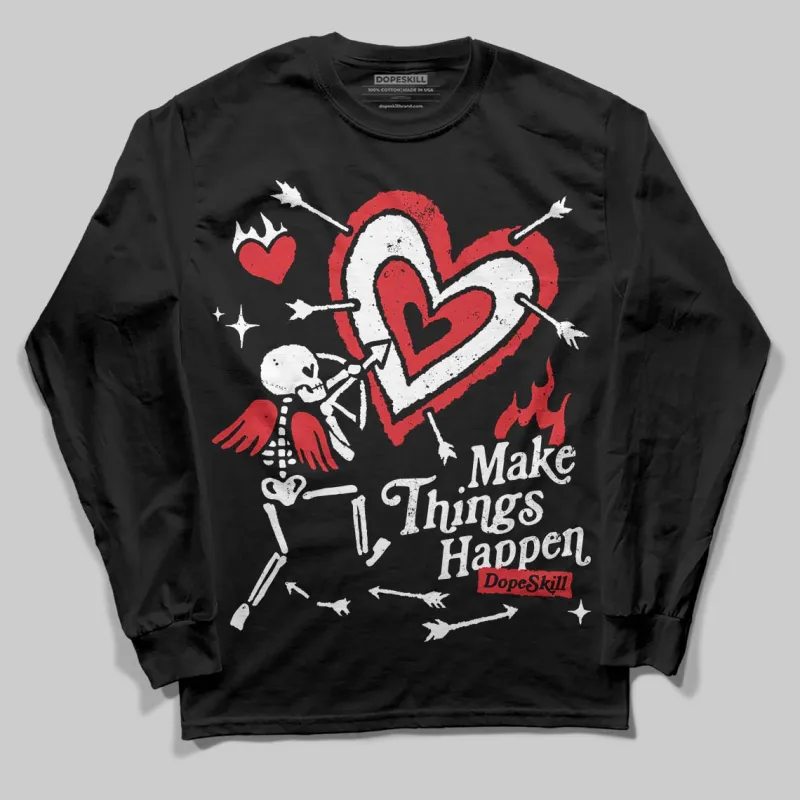 Dunk Panda White Black DopeSkill Long Sleeve T-Shirt Make Things Happen Graphic sold by DopeSkill