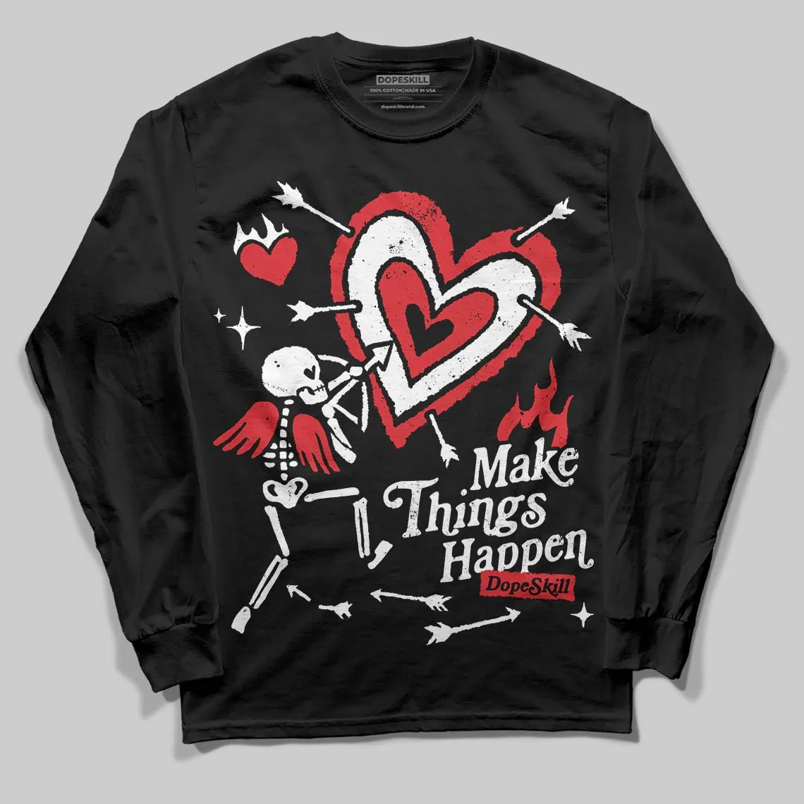 Dunk Panda White Black DopeSkill Long Sleeve T-Shirt Make Things Happen Graphic sold by DopeSkill