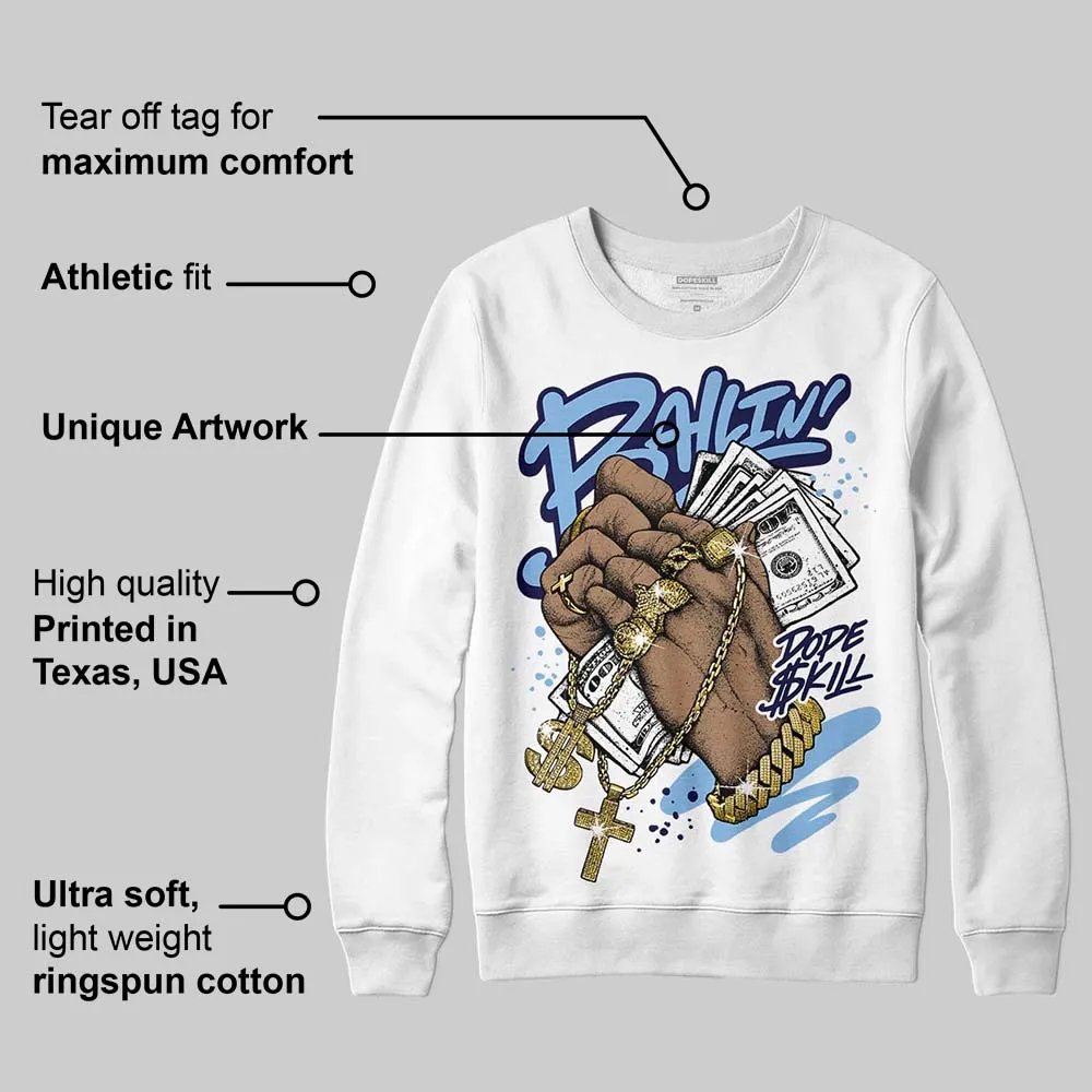 University Blue 6s DopeSkill Sweatshirt Always Ballin' Graphic sold by DopeSkill product image thumbnail 3