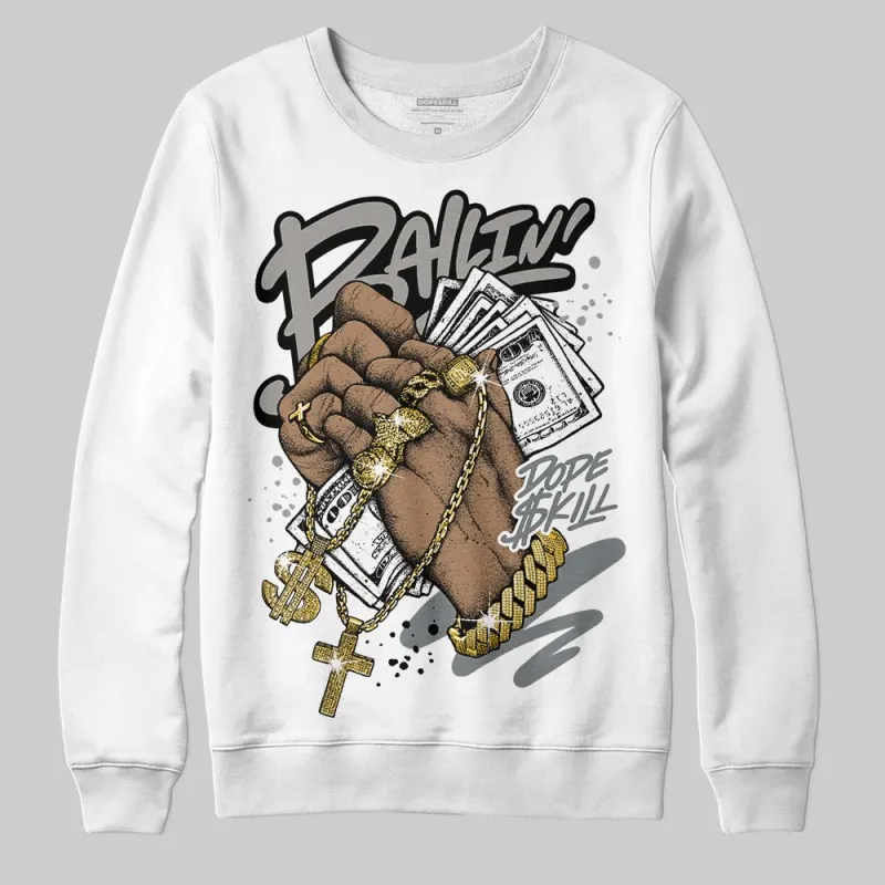 Cool Grey 9s DopeSkill Sweatshirt Always Ballin' Graphic sold by DopeSkill