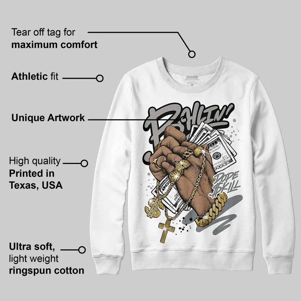 Cool Grey 9s DopeSkill Sweatshirt Always Ballin' Graphic sold by DopeSkill product image thumbnail 3