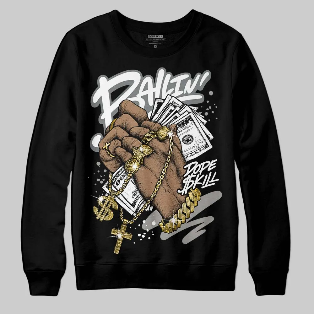 Cool Grey 9s DopeSkill Sweatshirt Always Ballin' Graphic sold by DopeSkill product image thumbnail 2
