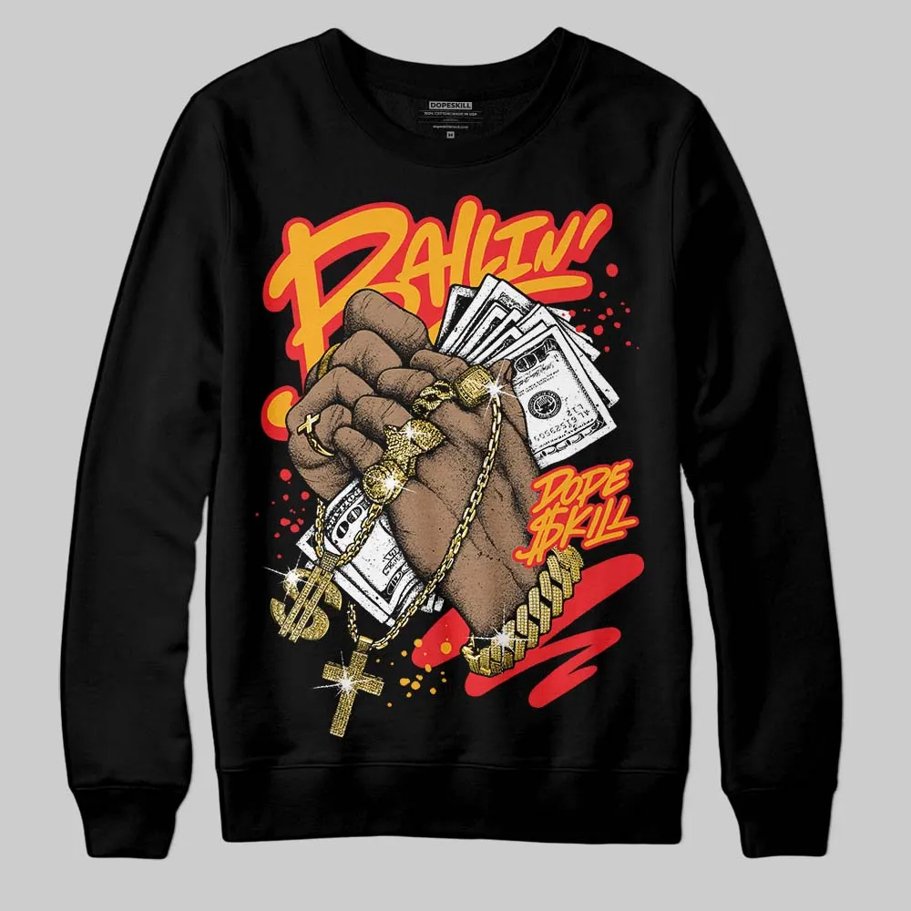 Red Collection DopeSkill Sweatshirt Always Ballin' Graphic sold by DopeSkill