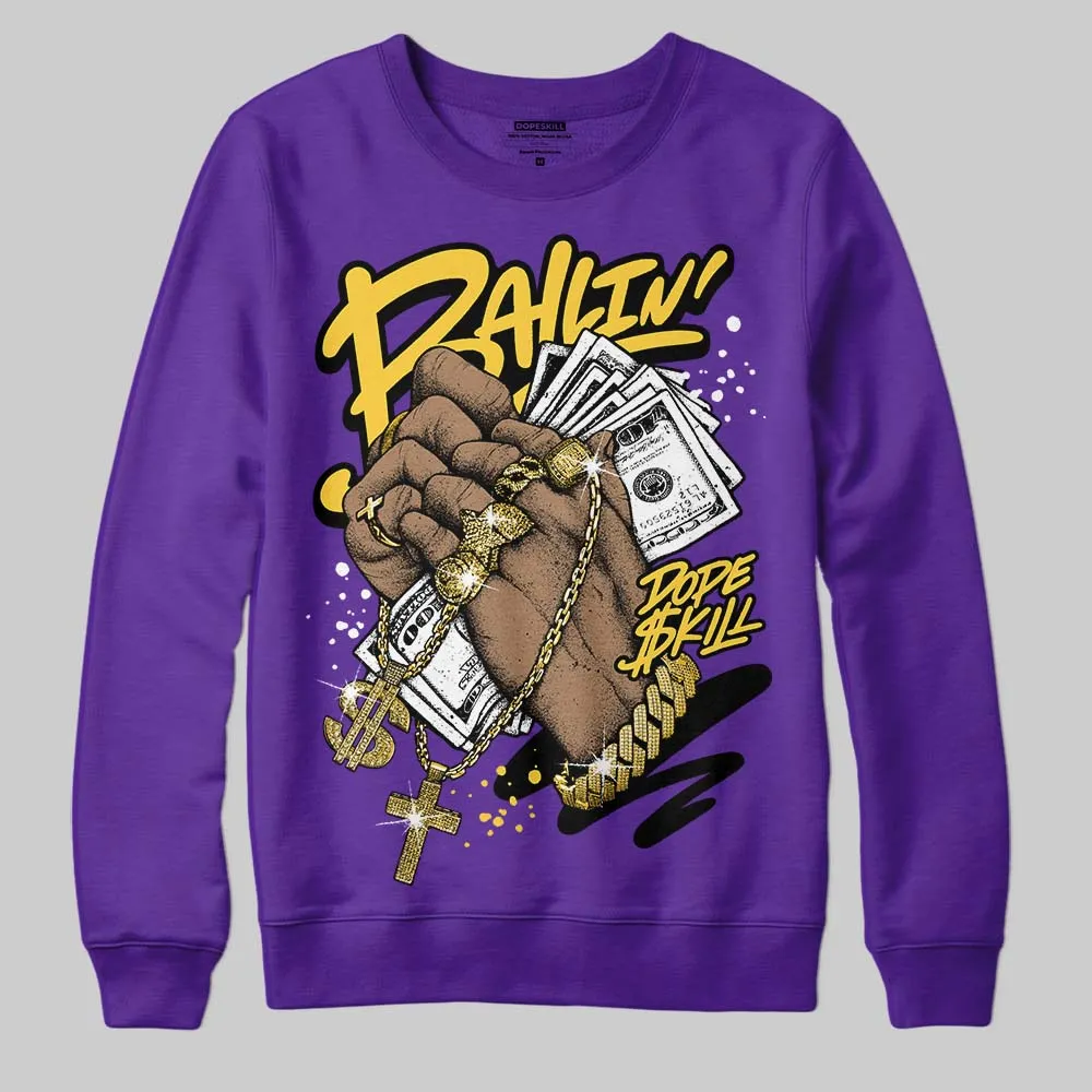 PURPLE Collection DopeSkill Sweatshirt Always Ballin' Graphic sold by DopeSkill product image thumbnail 3
