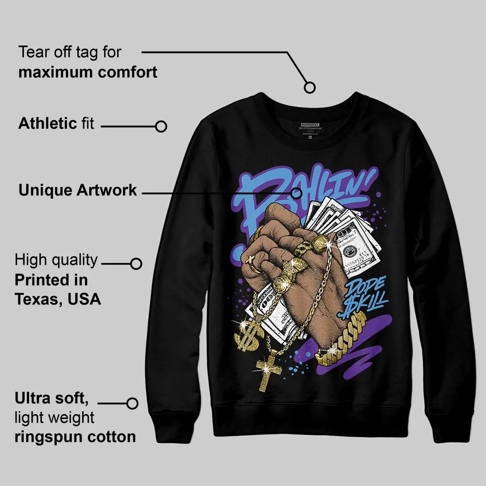 PURPLE Collection DopeSkill Sweatshirt Always Ballin' Graphic sold by DopeSkill product image thumbnail 4