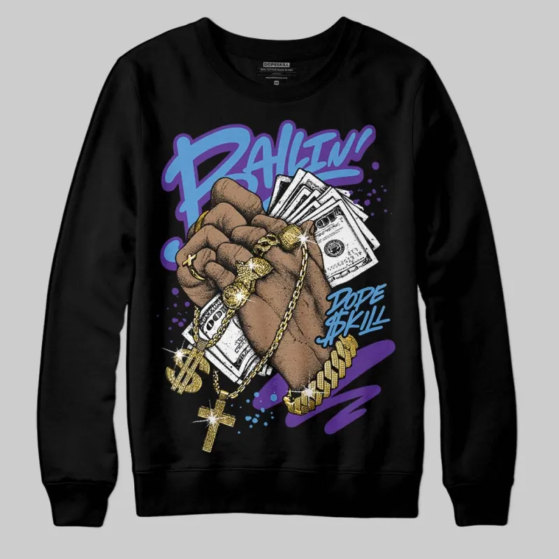 PURPLE Collection DopeSkill Sweatshirt Always Ballin' Graphic sold by DopeSkill