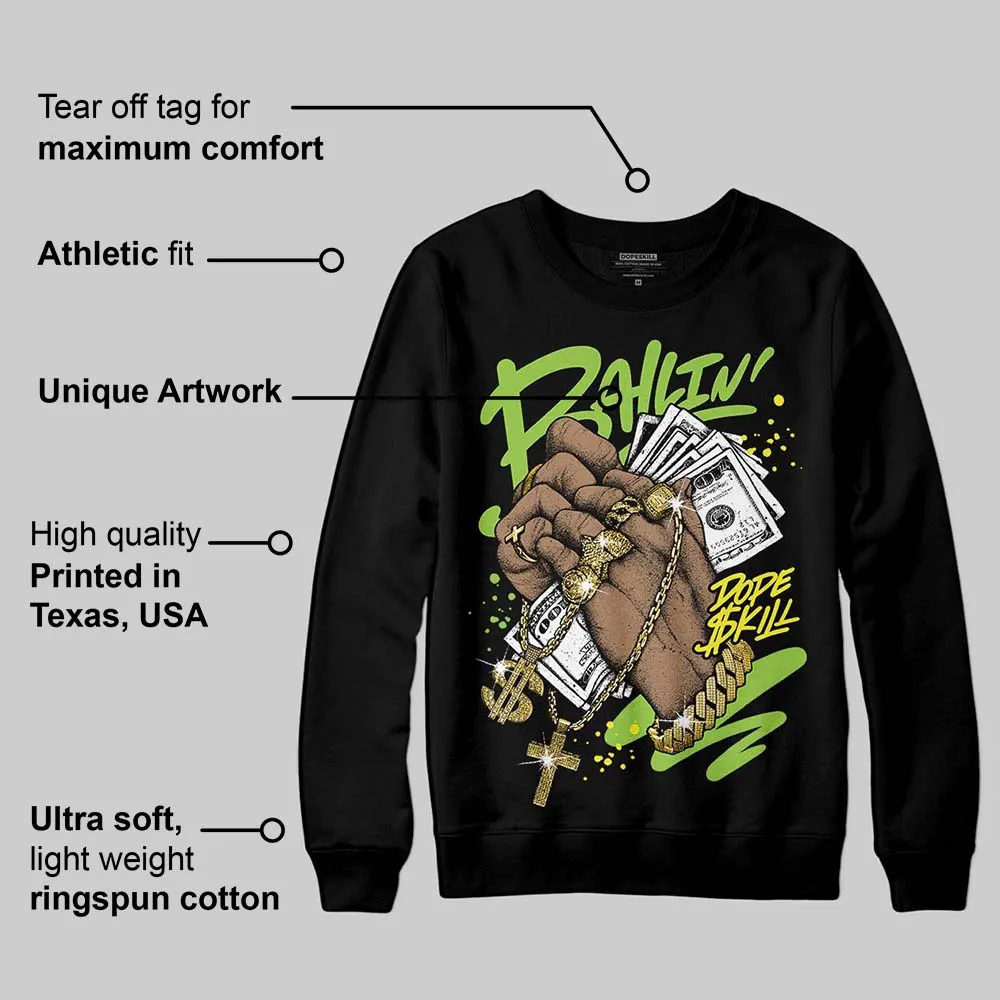 Neon Green Collection DopeSkill Sweatshirt Always Ballin' Graphic sold by DopeSkill product image thumbnail 3