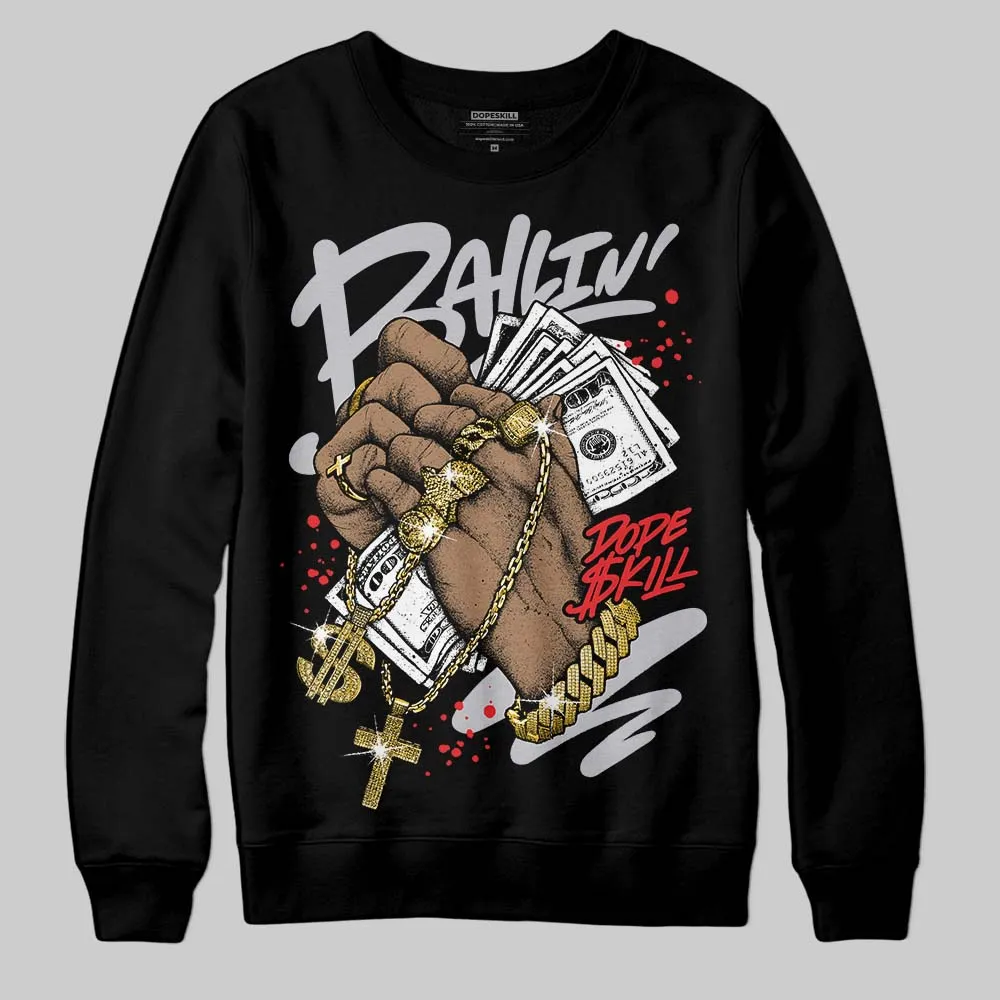 Grey Collection DopeSkill Sweatshirt Always Ballin' Graphic sold by DopeSkill product image thumbnail 2