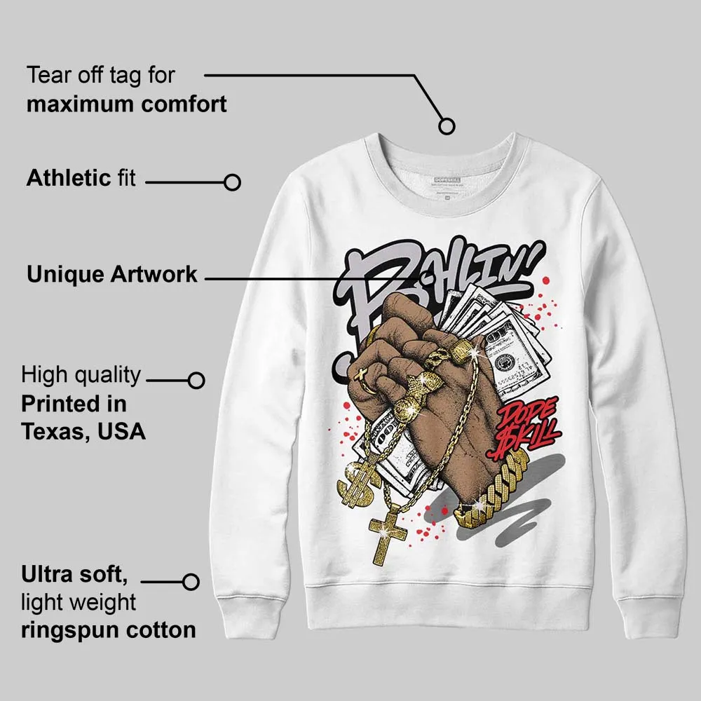 Grey Collection DopeSkill Sweatshirt Always Ballin' Graphic sold by DopeSkill product image thumbnail 3