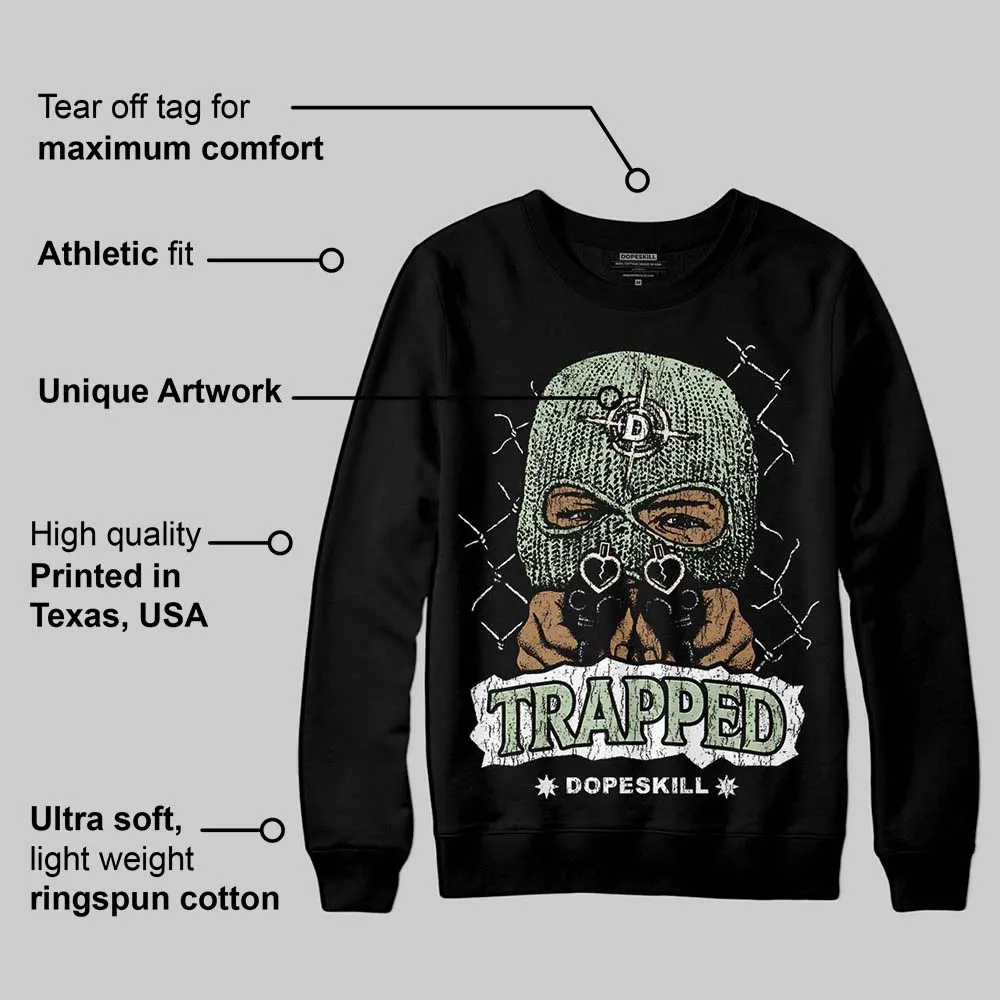 Seafoam 4s 2025 DopeSkill Sweatshirt New Trapped Graphic sold by DopeSkill product image thumbnail 3