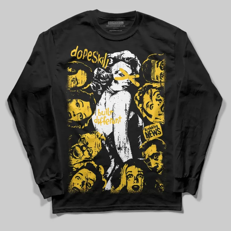Yellow Collection DopeSkill Long Sleeve T-Shirt Built Different Graphic sold by DopeSkill