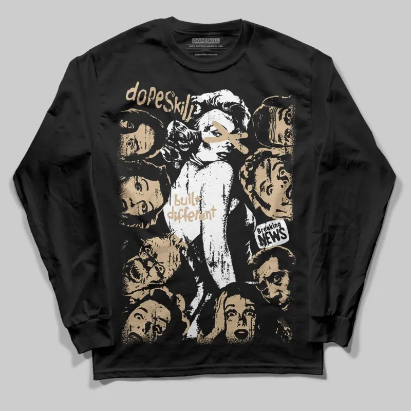 TAN Collection DopeSkill Long Sleeve T-Shirt Built Different Graphic sold by DopeSkill