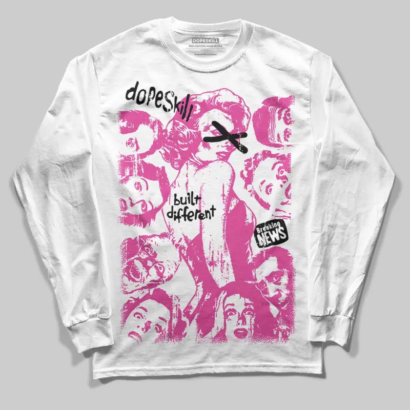 Pink Collection DopeSkill Long Sleeve T-Shirt Built Different Graphic sold by DopeSkill