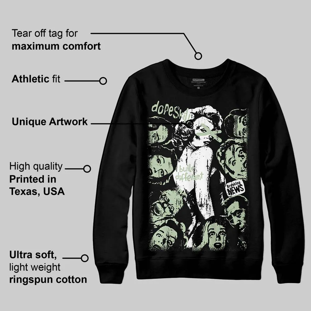 Seafoam 4s 2025 DopeSkill Sweatshirt Built Different Graphic sold by DopeSkill product image thumbnail 3