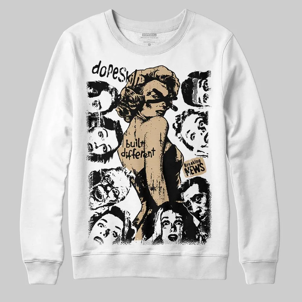 TAN Collection DopeSkill Sweatshirt Built Different Graphic sold by DopeSkill product image thumbnail 2