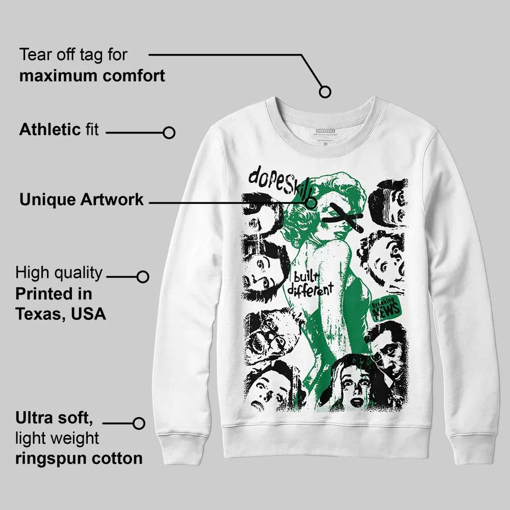 Green Collection DopeSkill Sweatshirt Built Different Graphic sold by DopeSkill product image thumbnail 3