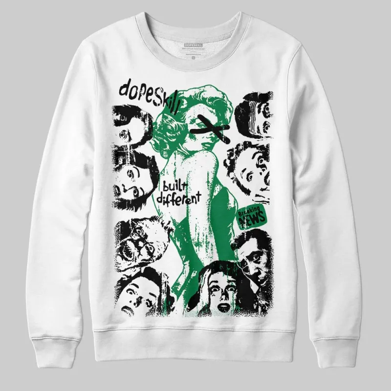 Green Collection DopeSkill Sweatshirt Built Different Graphic sold by DopeSkill