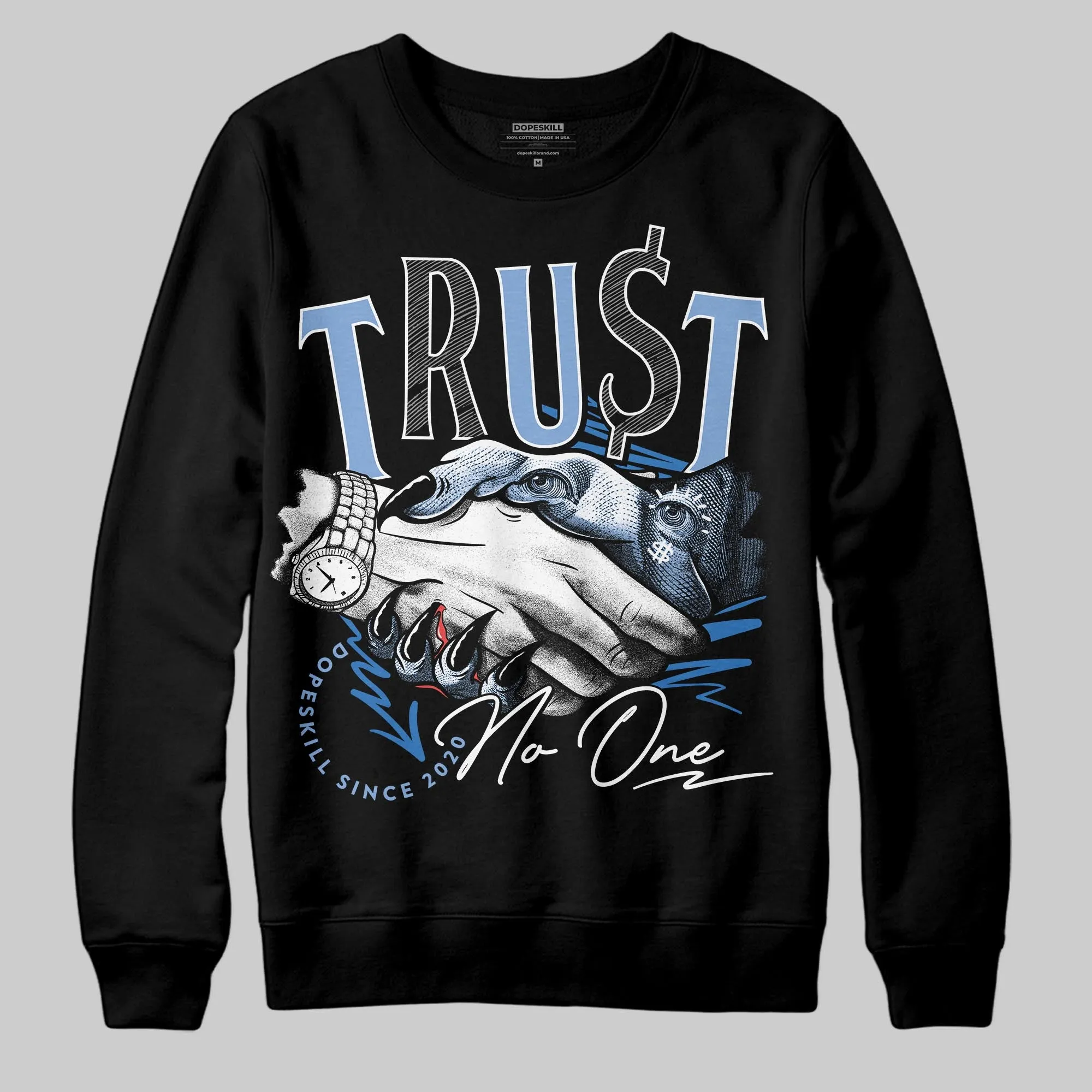 Forget Me Not 4s DopeSkill Sweatshirt Trust No One Graphic sold by DopeSkill product image thumbnail 2