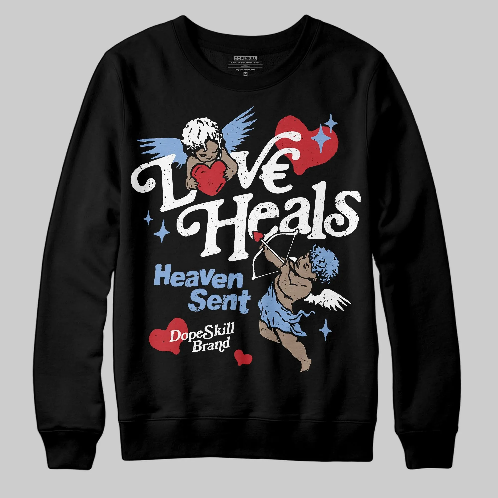 Forget Me Not 4s DopeSkill Sweatshirt New Love Heals Graphic sold by DopeSkill product image thumbnail 2