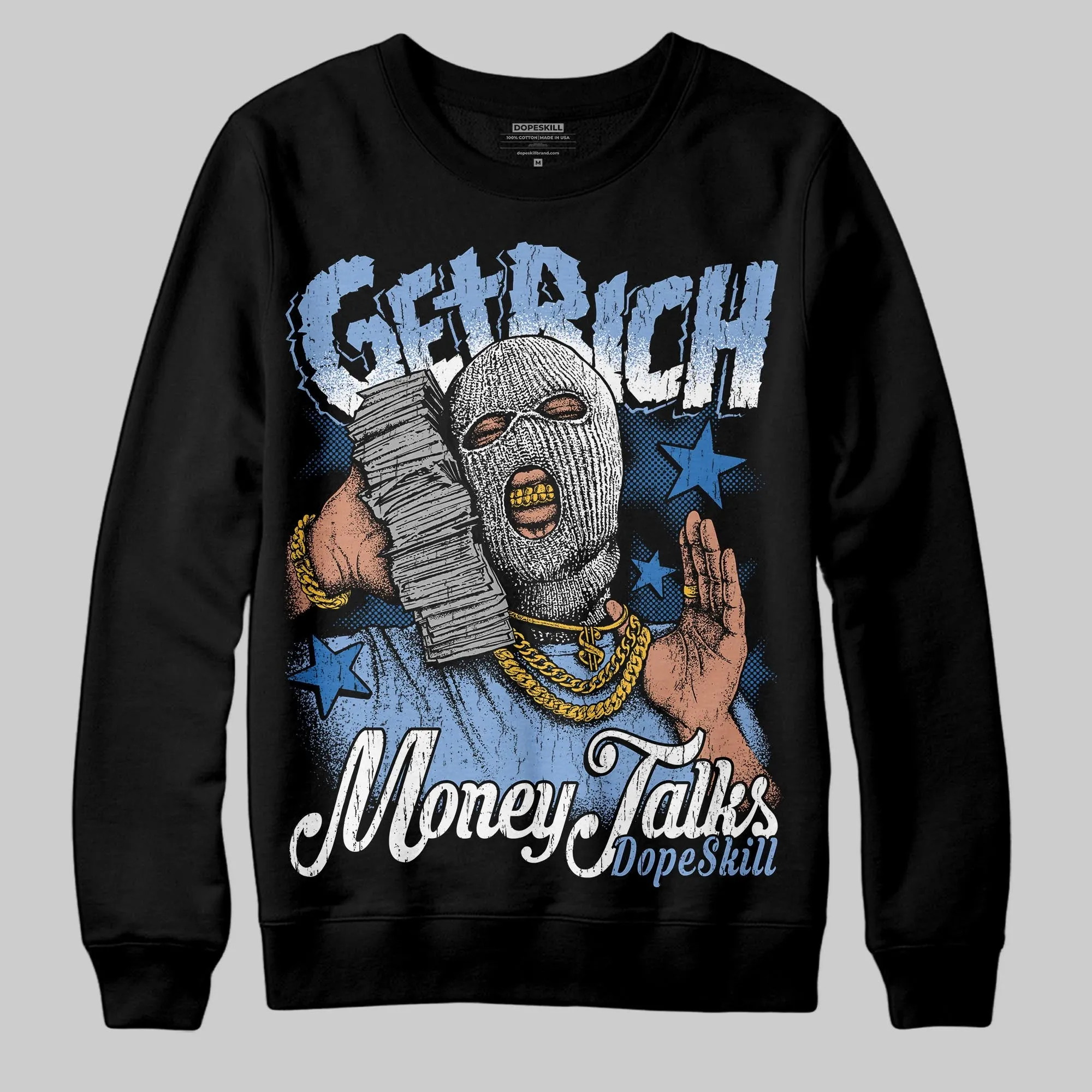 Forget Me Not 4s DopeSkill Sweatshirt Get Rich Graphic sold by DopeSkill product image thumbnail 2