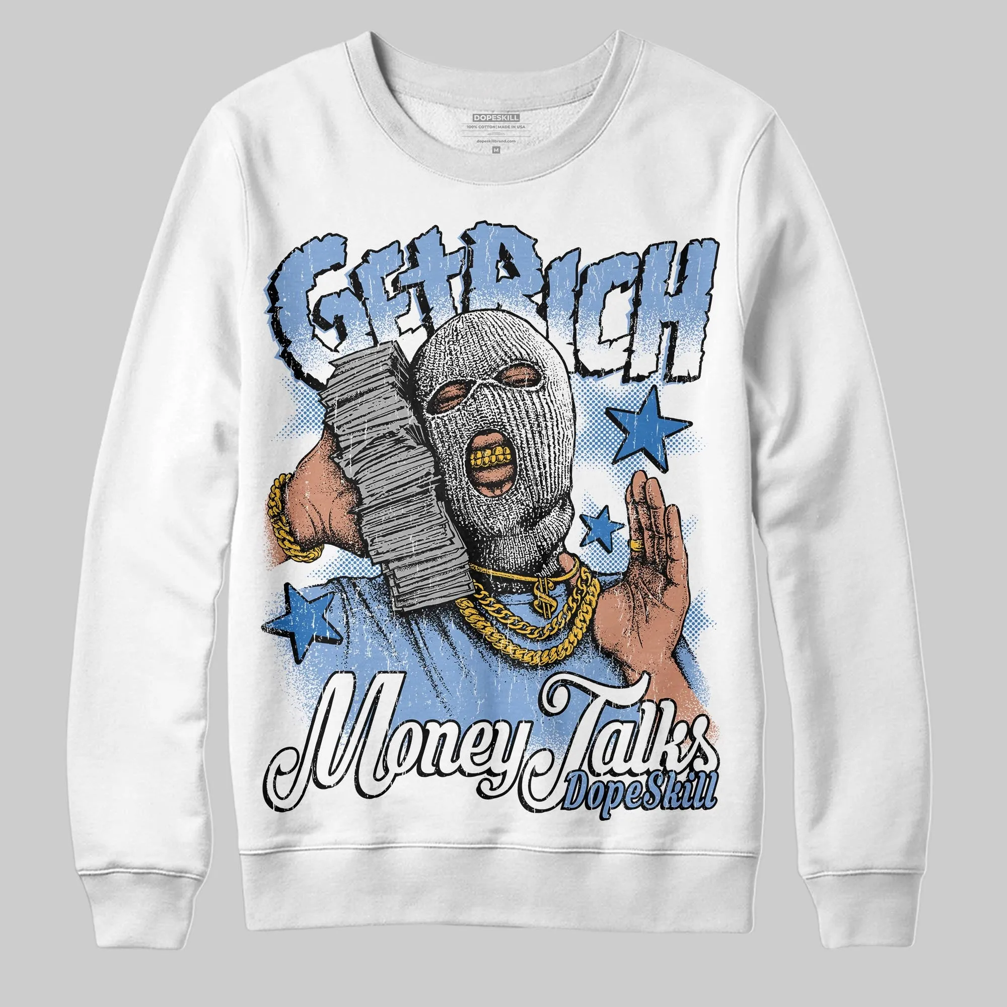 Forget Me Not 4s DopeSkill Sweatshirt Get Rich Graphic sold by DopeSkill