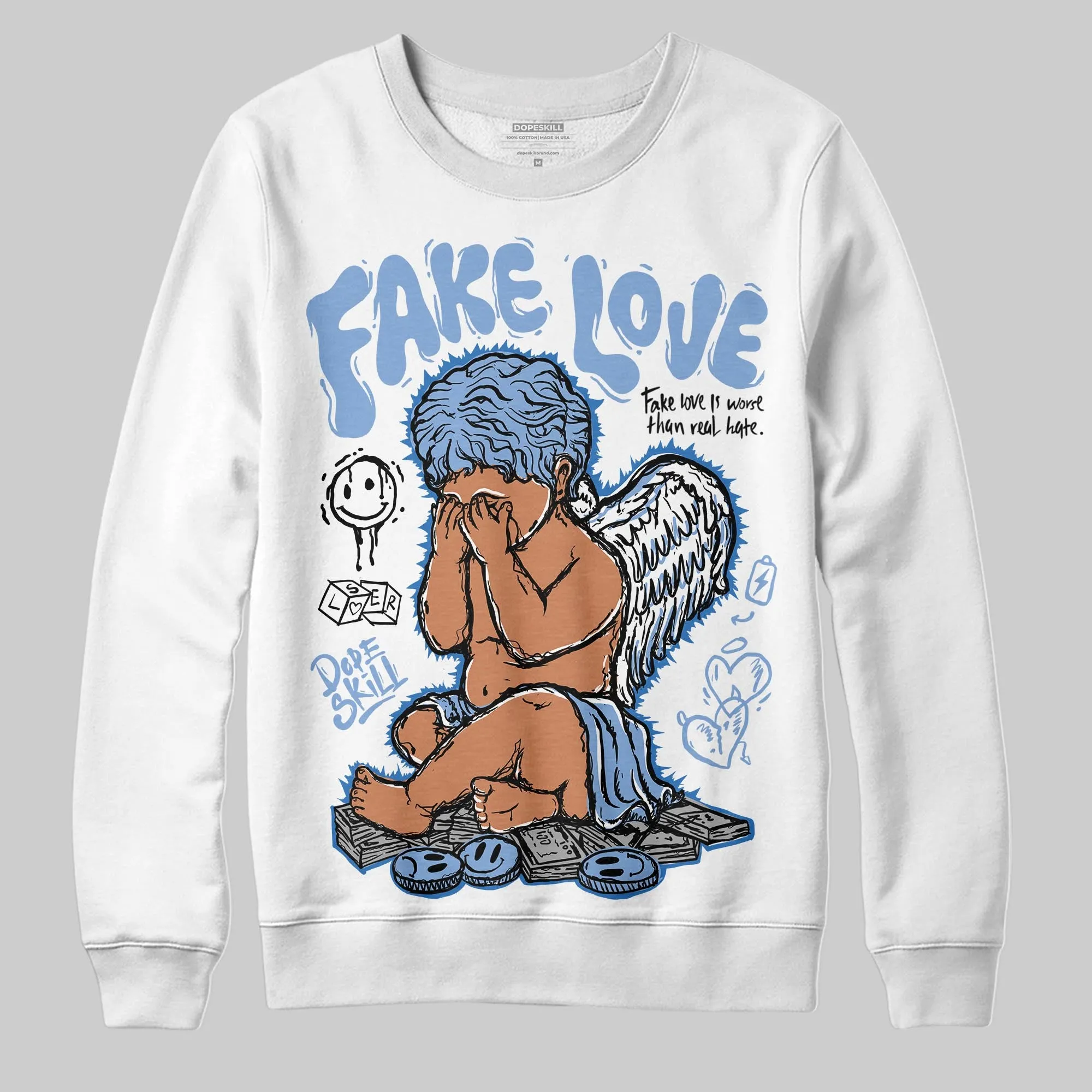 Forget Me Not 4s DopeSkill Sweatshirt False Love Graphic sold by DopeSkill