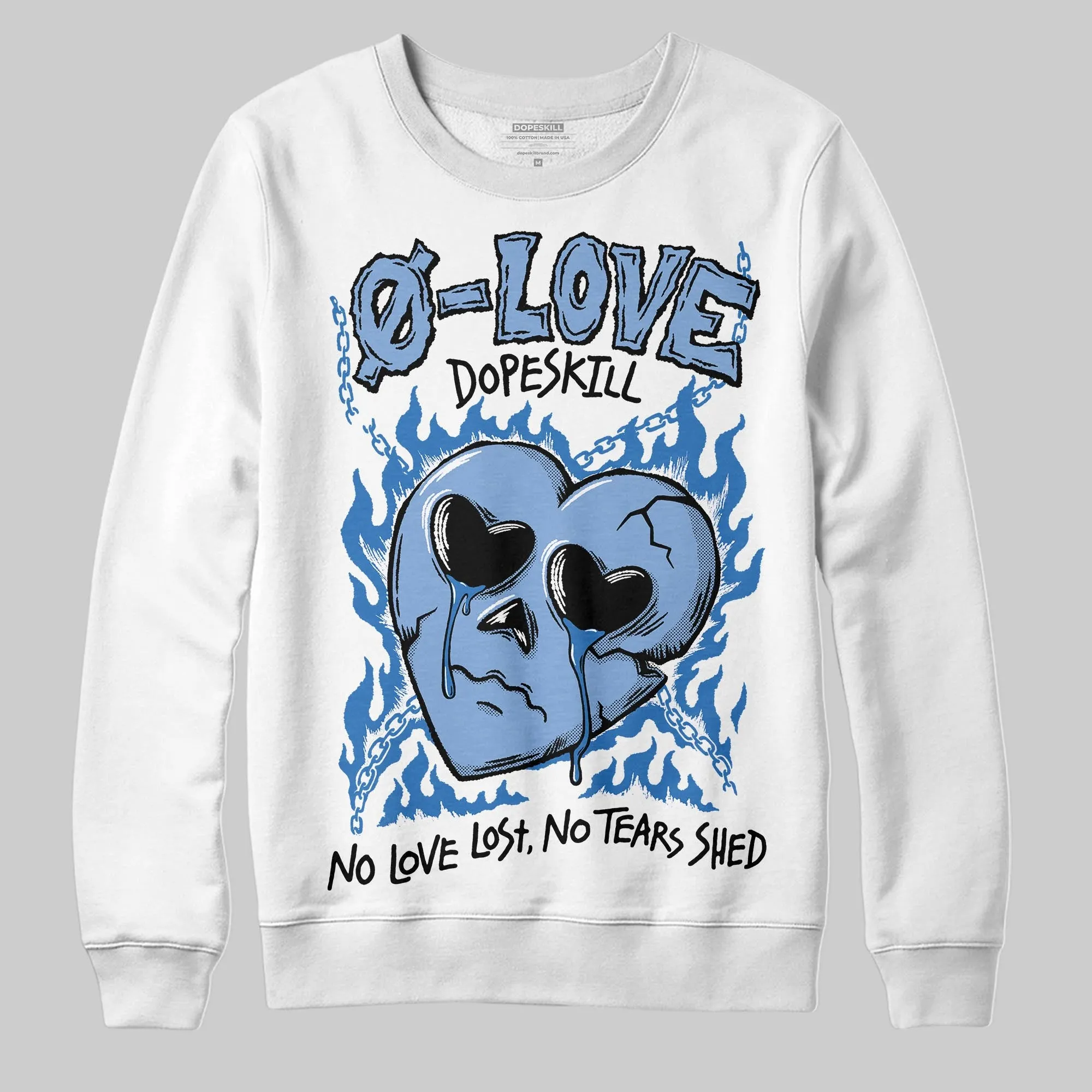 Forget Me Not 4s DopeSkill Sweatshirt Crying Heart Graphic sold by DopeSkill