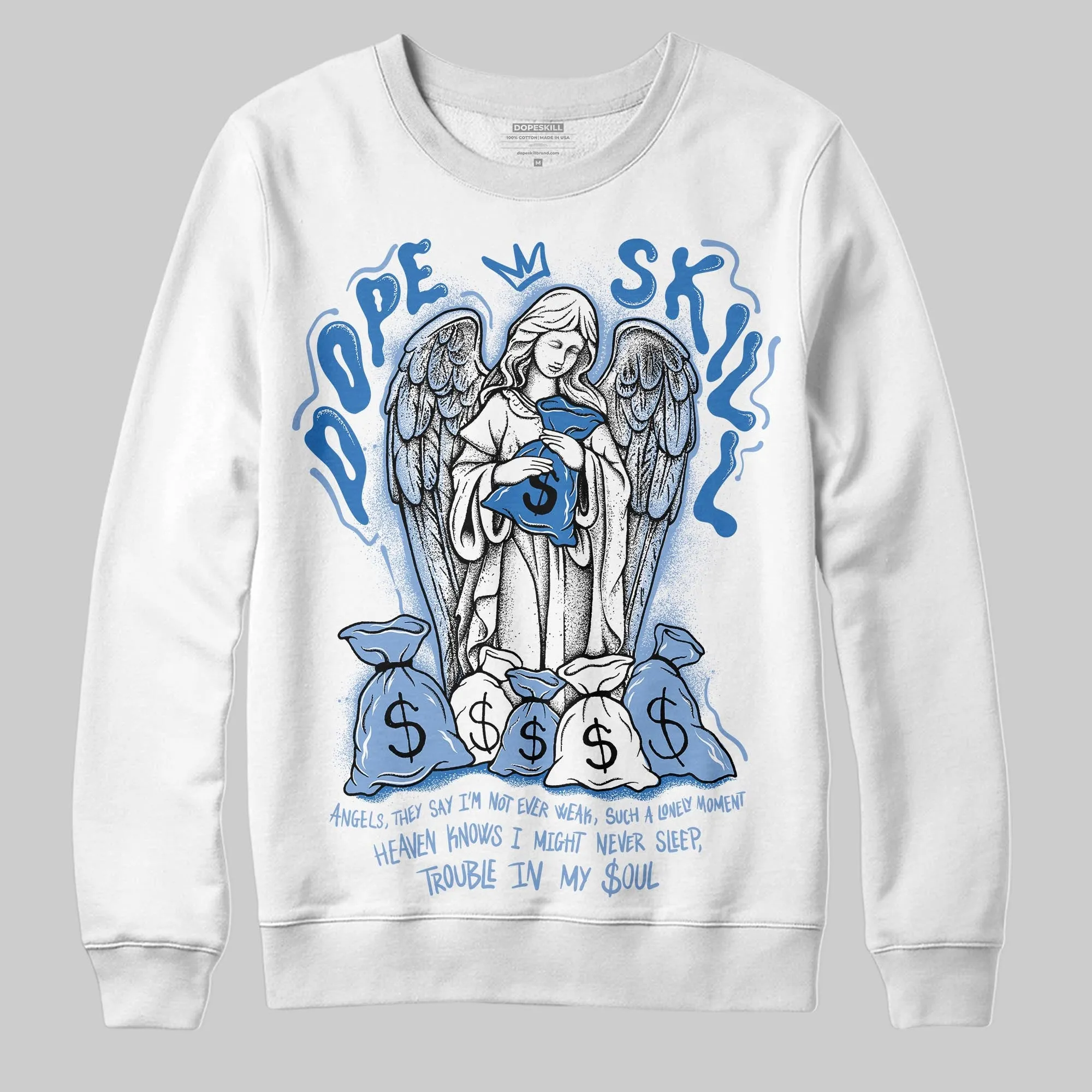 Forget Me Not 4s DopeSkill Sweatshirt Angels Graphic sold by DopeSkill