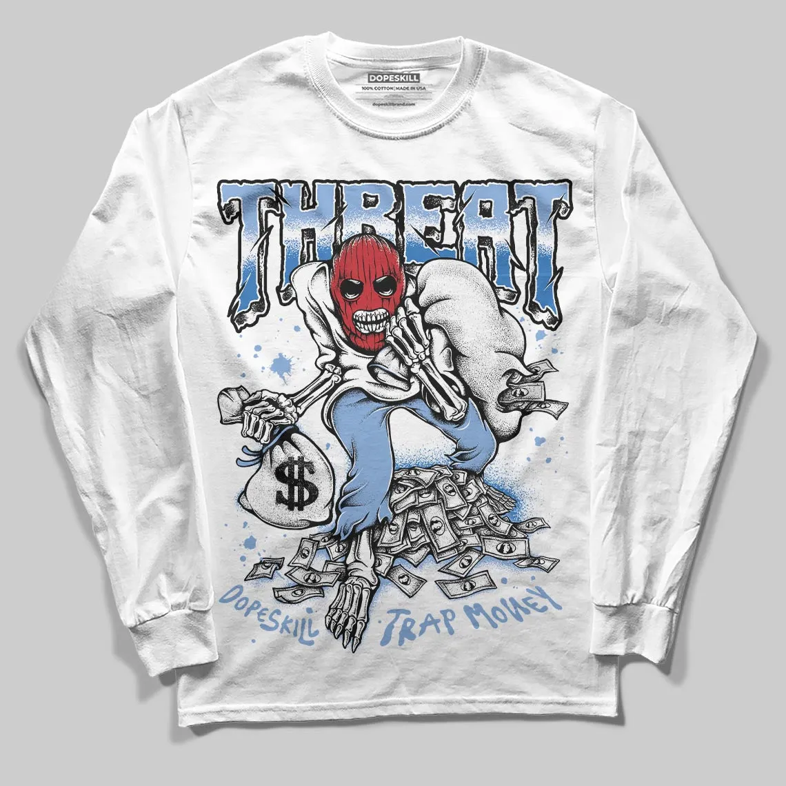 Forget Me Not 4s DopeSkill Long Sleeve T-Shirt Threat Graphic sold by DopeSkill