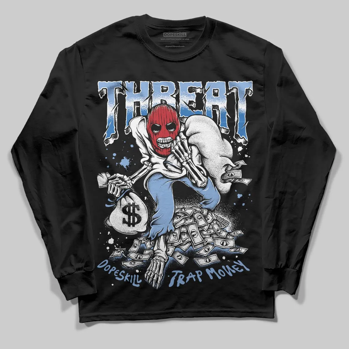 Forget Me Not 4s DopeSkill Long Sleeve T-Shirt Threat Graphic sold by DopeSkill product image thumbnail 2