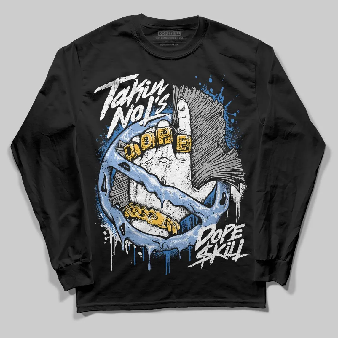 Forget Me Not 4s DopeSkill Long Sleeve T-Shirt Takin No L's Graphic sold by DopeSkill product image thumbnail 2