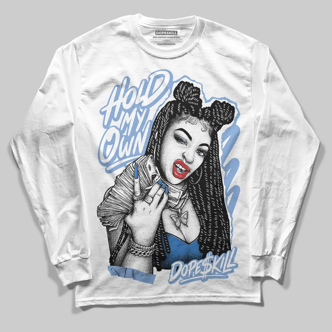 Forget Me Not 4s DopeSkill Long Sleeve T-Shirt New H.M.O Graphic sold by DopeSkill