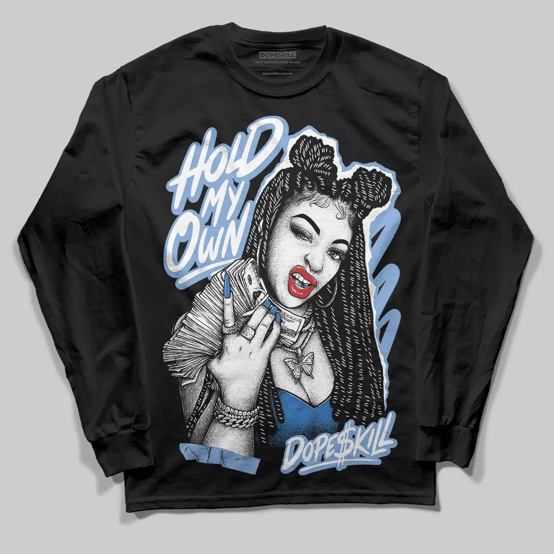 Forget Me Not 4s DopeSkill Long Sleeve T-Shirt New H.M.O Graphic sold by DopeSkill product image thumbnail 2