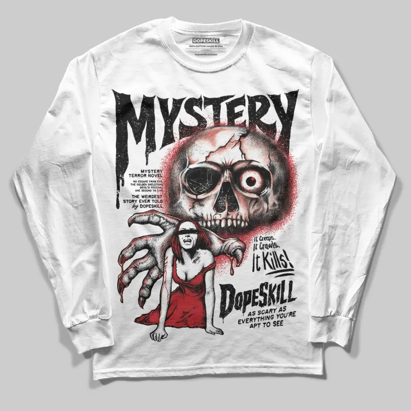 Bred 11s DopeSkill Long Sleeve T-Shirt Mystery Ghostly Grasp Graphic sold by DopeSkill