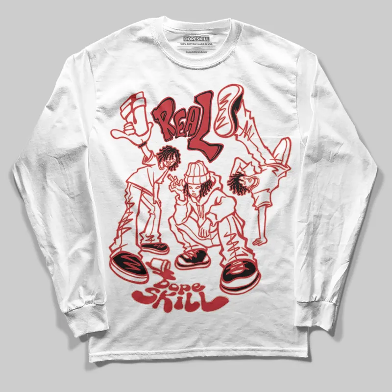 Bred 11s DopeSkill Long Sleeve T-Shirt Real Y2K Players Graphic sold by DopeSkill