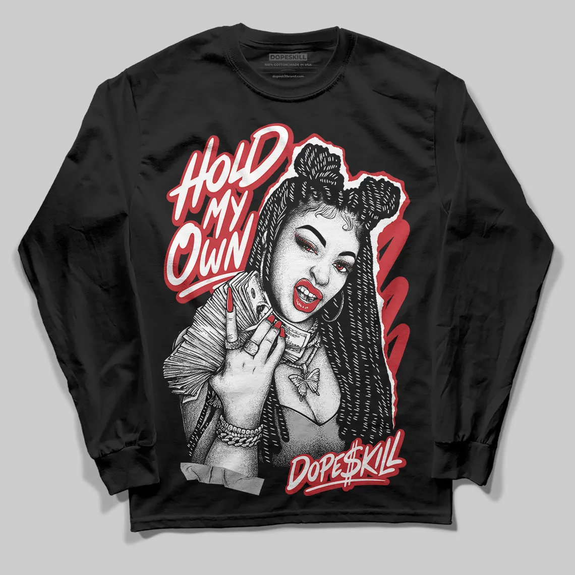 Bred 11s DopeSkill Long Sleeve T-Shirt New H.M.O Graphic sold by DopeSkill product image thumbnail 2