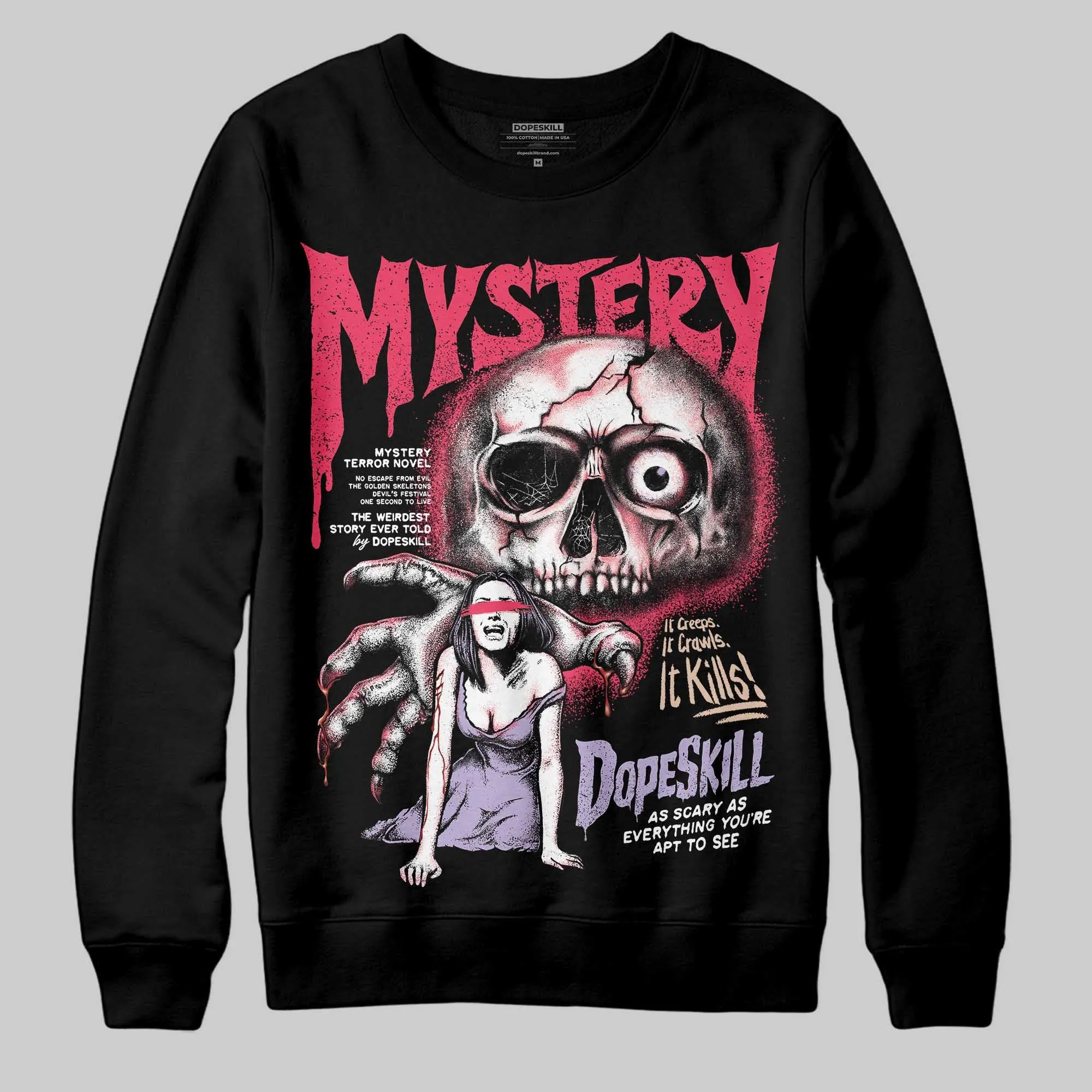 Peanut Butter Jelly 5s DopeSkill Sweatshirt Mystery Ghostly Grasp Graphic sold by DopeSkill product image thumbnail 2