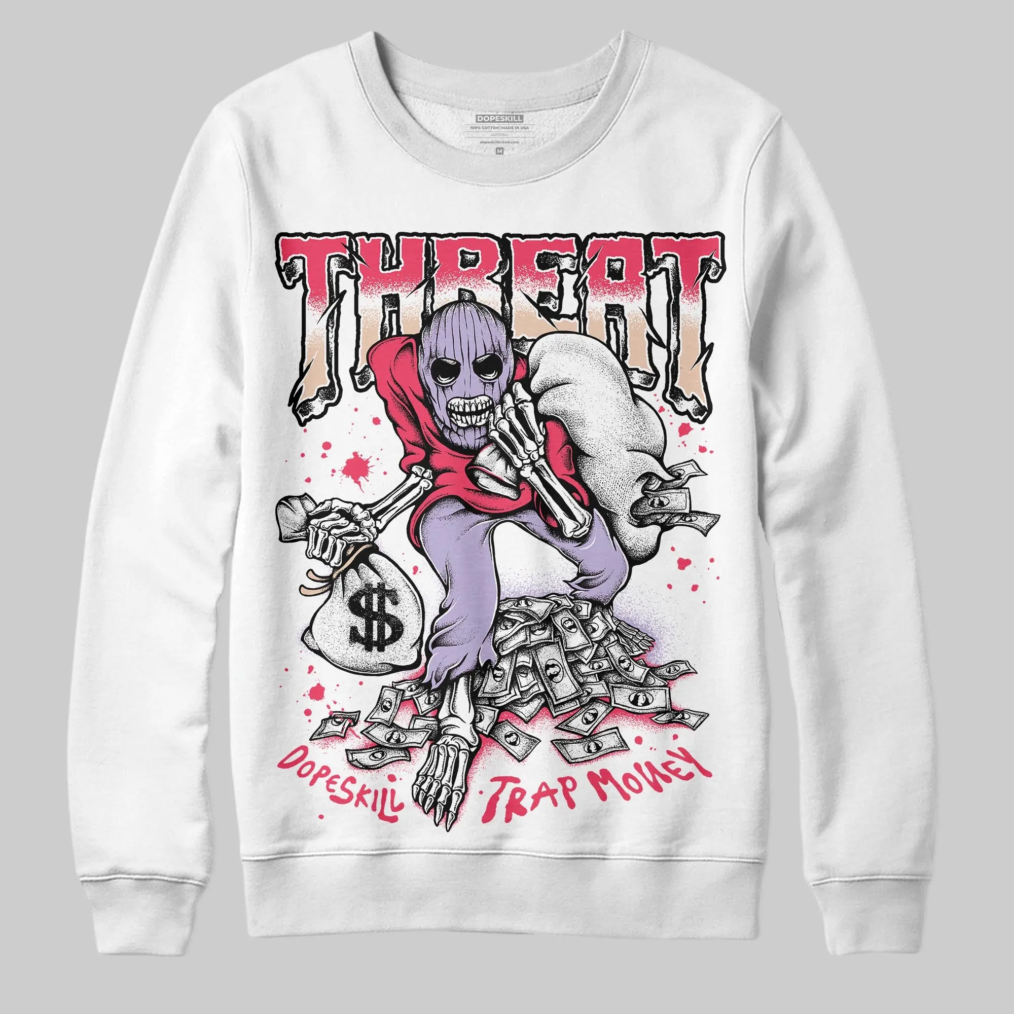 Peanut Butter Jelly 5s DopeSkill Sweatshirt Threat Graphic sold by DopeSkill