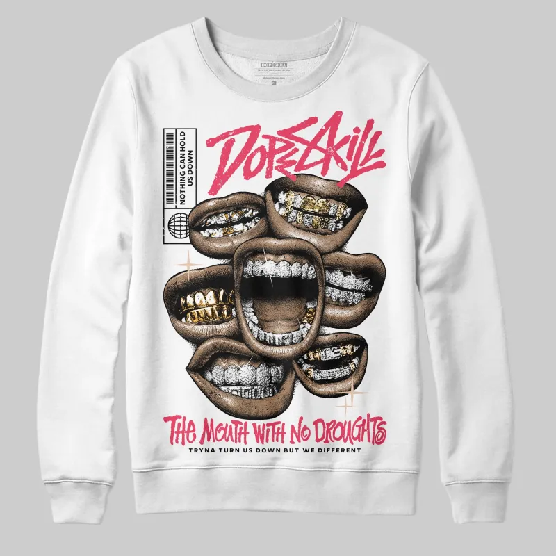 Peanut Butter Jelly 5s DopeSkill Sweatshirt The Mouth With No Droughts Graphic sold by DopeSkill