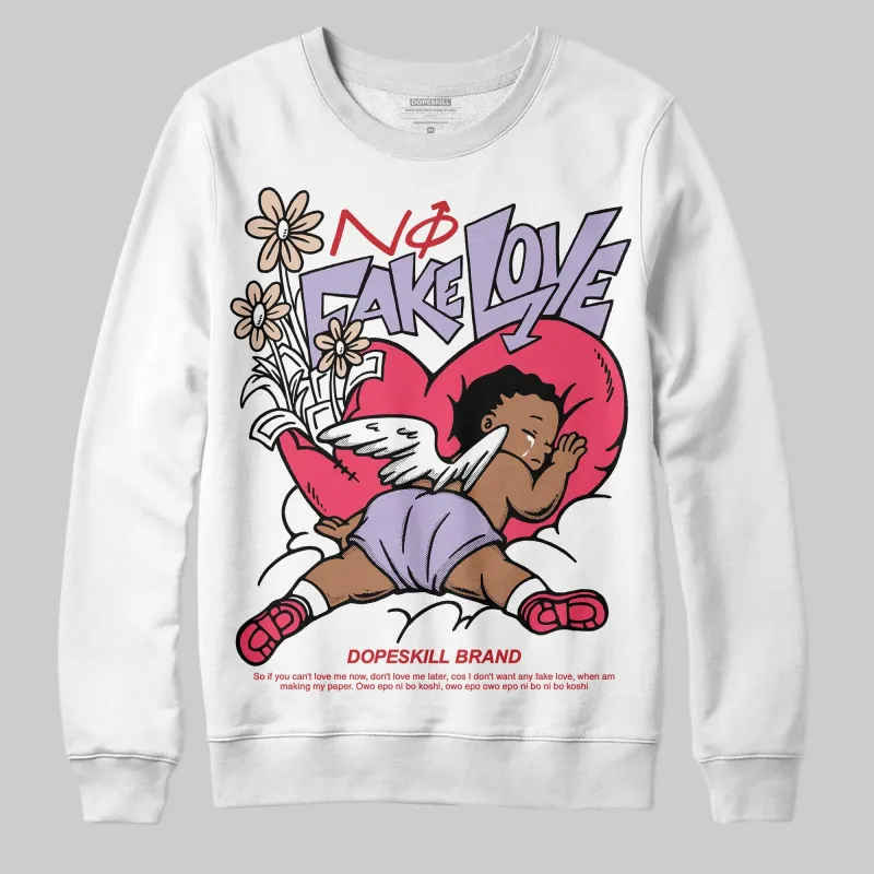 Peanut Butter Jelly 5s DopeSkill Sweatshirt No Fake Love Graphic sold by DopeSkill