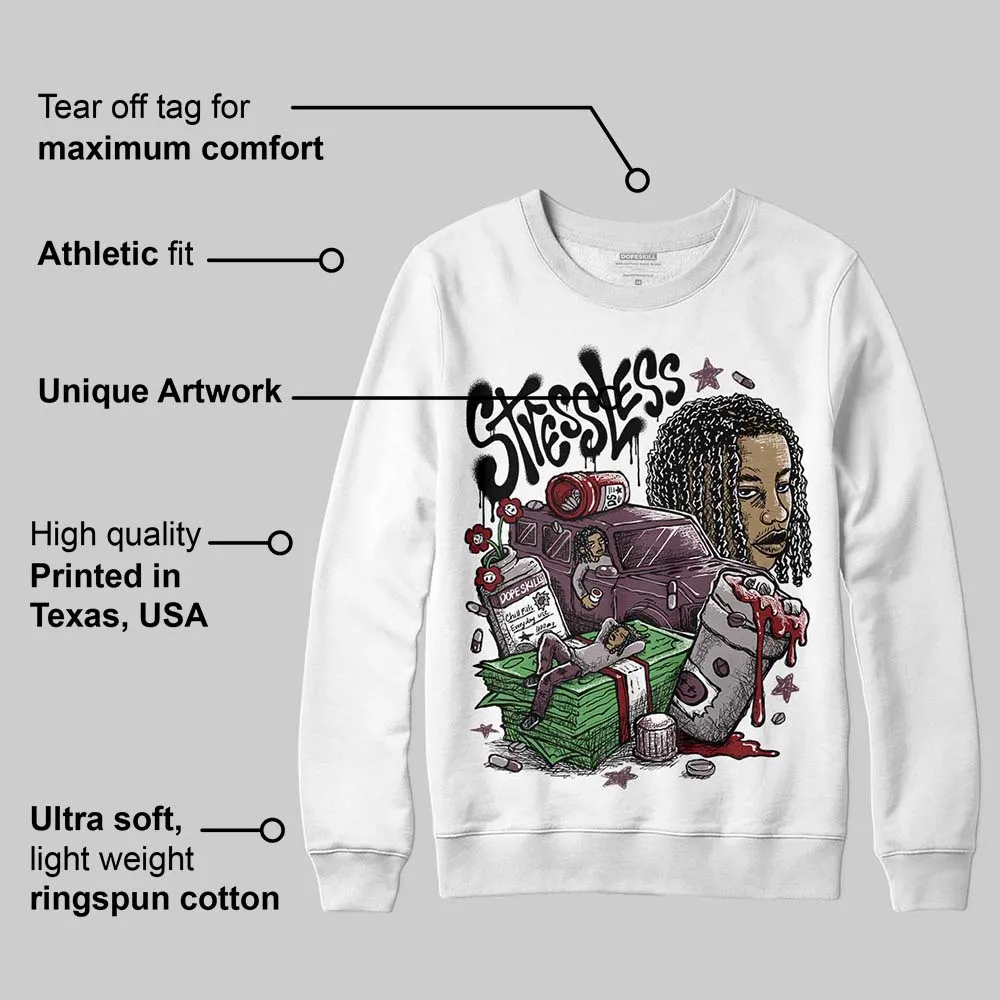 A Ma Maniere x Air 5s DopeSkill Sweatshirt Stressless Graphic sold by DopeSkill product image thumbnail 3