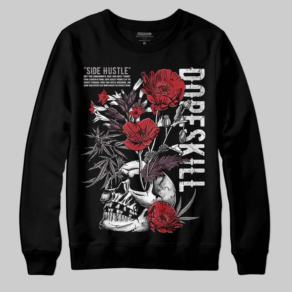 A Ma Maniere x Air 5s DopeSkill Sweatshirt Side Hustle Graphic sold by DopeSkill product image thumbnail 2