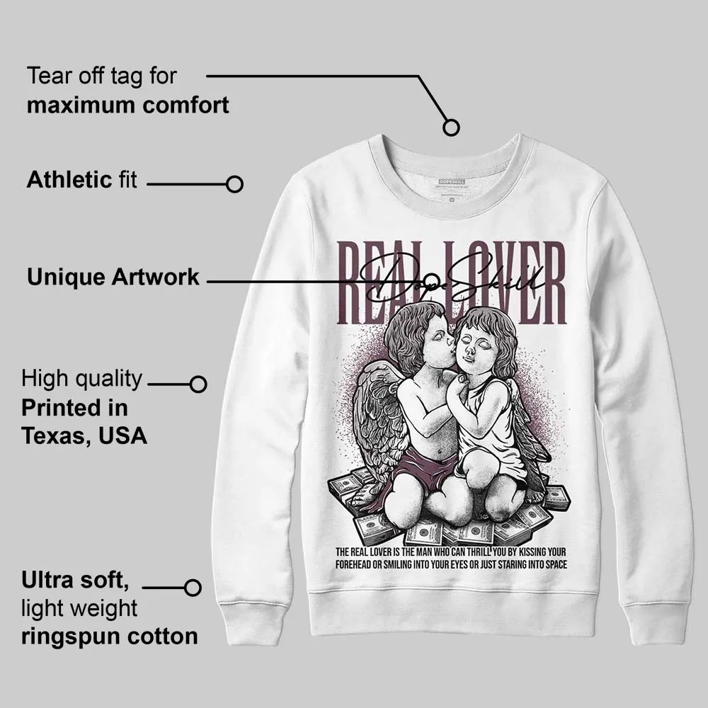 A Ma Maniere x Air 5s DopeSkill Sweatshirt Real Lover Graphic sold by DopeSkill product image thumbnail 3