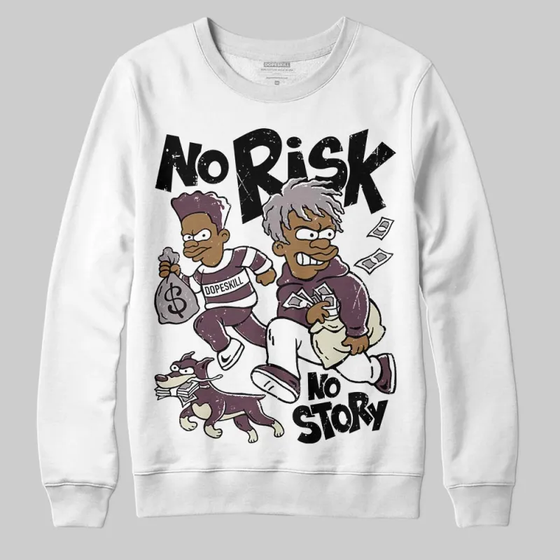 A Ma Maniere x Air 5s DopeSkill Sweatshirt No Risk No Story Graphic sold by DopeSkill
