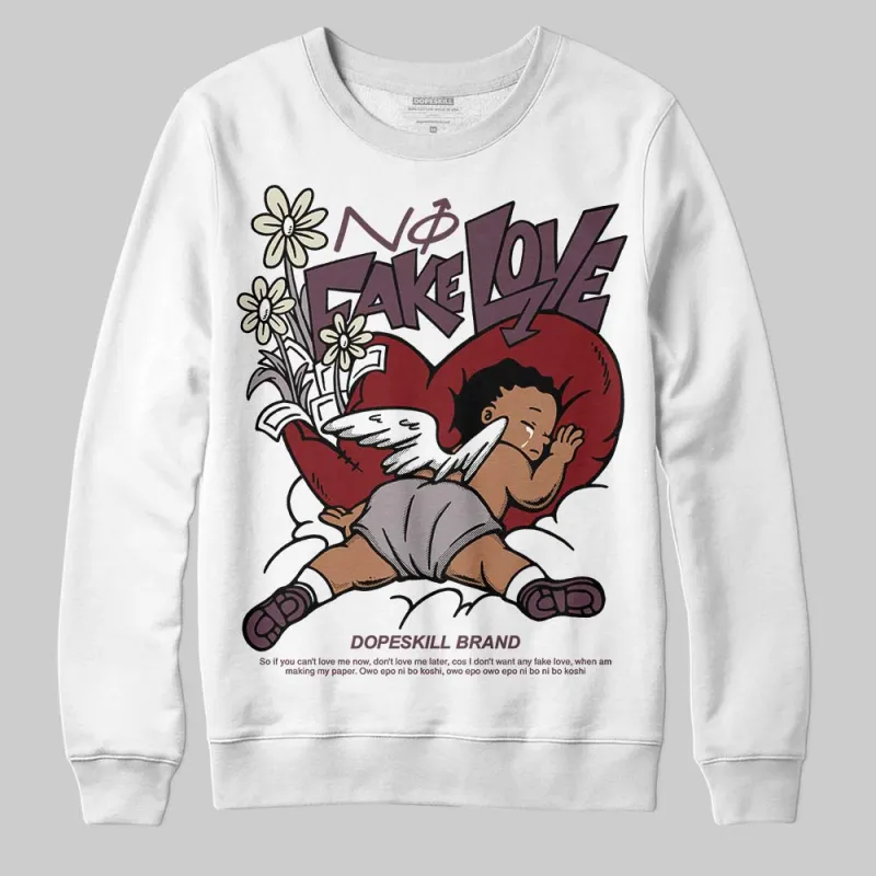 A Ma Maniere x Air 5s DopeSkill Sweatshirt No Fake Love Graphic sold by DopeSkill